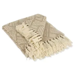 New Stone Basket Weave Throw Blankets & Throws