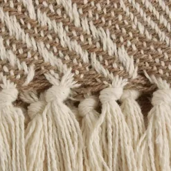 New Stone Basket Weave Throw Blankets & Throws