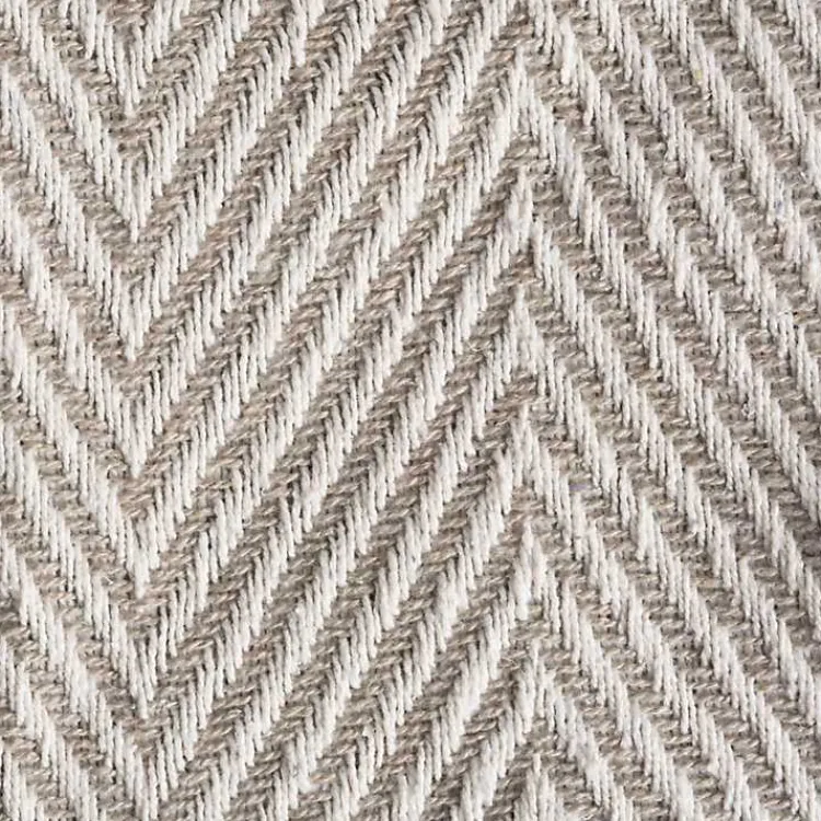 Outlet Stone Chevron and Fringe Throw Blankets & Throws