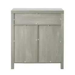 Kirklands Home Cabinets & Sideboards|Stone Rustic Barndoor Cabinet Gray