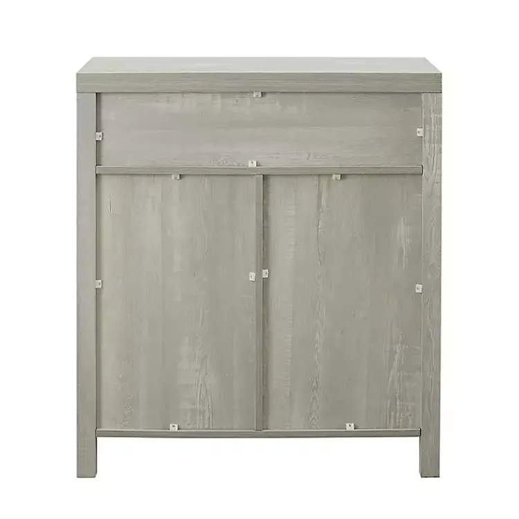 Kirklands Home Cabinets & Sideboards|Stone Rustic Barndoor Cabinet Gray