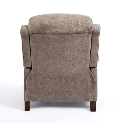 Kirklands Home Accent Chairs|Stone Handwoven Upholstered Recliner Brown