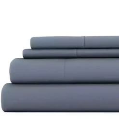 Kirklands Home Bed Sheets|Stone Ultra Soft 4-pc. Full Sheet Set Gray
