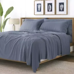 Kirklands Home Bed Sheets|Stone Ultra Soft 6-pc. Full Sheet Set Gray