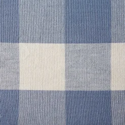 Kirklands Home Table Linens|Stonewash Blue Buffalo Check Table Runner, 72 in.