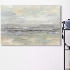 Kirklands Home Canvas Art|Stormy Gray Landscape Giclee Canvas Art Print