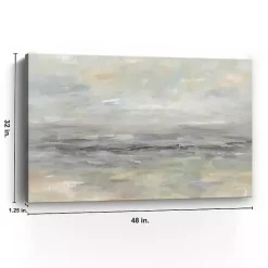 Kirklands Home Canvas Art|Stormy Gray Landscape Giclee Canvas Art Print