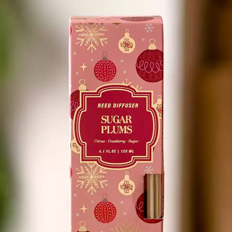 Online Sugar Plums Diffuser Set Home Fragrance