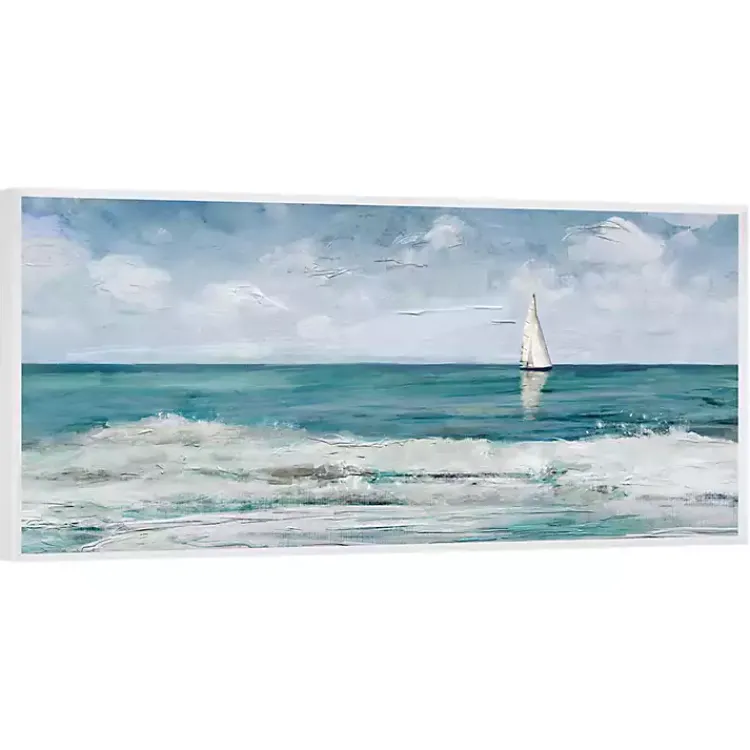 Kirklands Home Canvas Art|Summer Cay Panel Framed Canvas Art Print