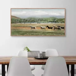 Kirklands Home Canvas Art|Summer Herd Framed Canvas Art Print
