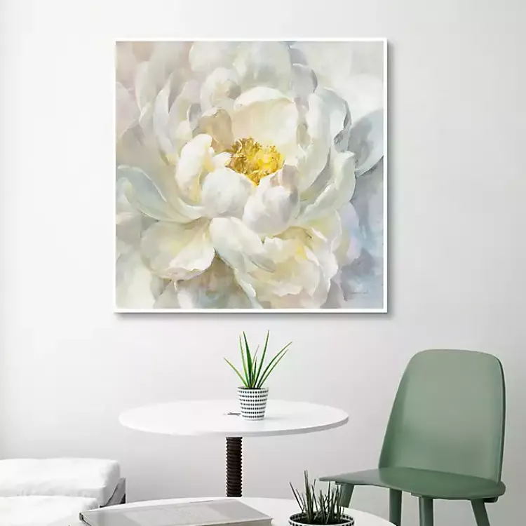 Kirklands Home Canvas Art|Summer Joy I Framed Canvas Art Print White