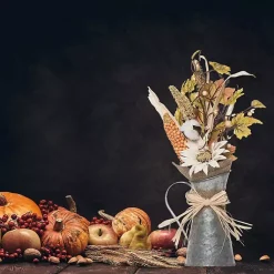 Best Sunflower and Cotton Harvest Arrangement Fall