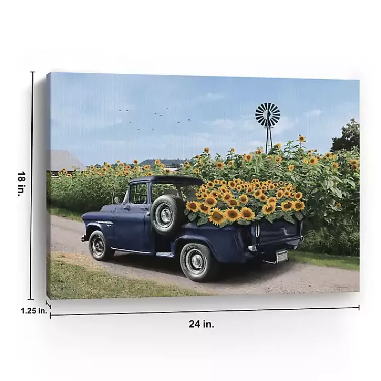 Kirklands Home Canvas Art|Sunflower Days Canvas Art Print, 24x18 in.