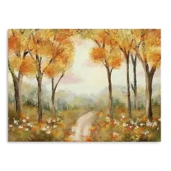 Online Sun-Kissed Grove Canvas Art Print Fall