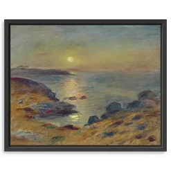 Kirklands Home Canvas Art|Sunset in Douarnenez Framed Canvas Art Print