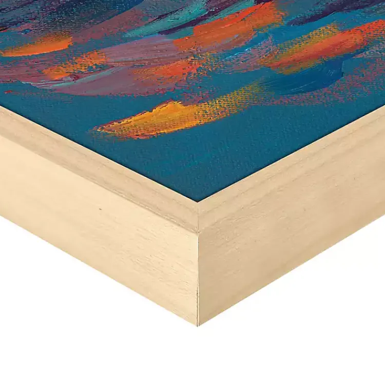 Kirklands Home Canvas Art|Sunset in Mykonos Framed Canvas Art Print