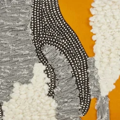 Online Sunshine Boucle Textured Lumbar Throw Pillow Pillows