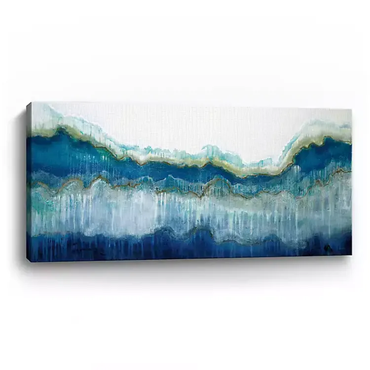 Kirklands Home Canvas Art|Surfs Up Abstract Canvas Art Print