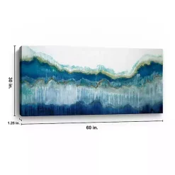 Kirklands Home Canvas Art|Surfs Up Abstract Canvas Art Print