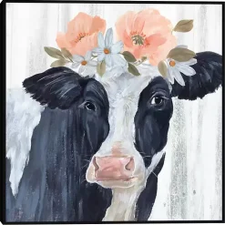 Kirklands Home Canvas Art|Susie in Flowers Framed Canvas Art Print