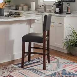 Kirklands Home Bar Stools & Counter Height Stools|Sydney Espresso Counter Stool Brown