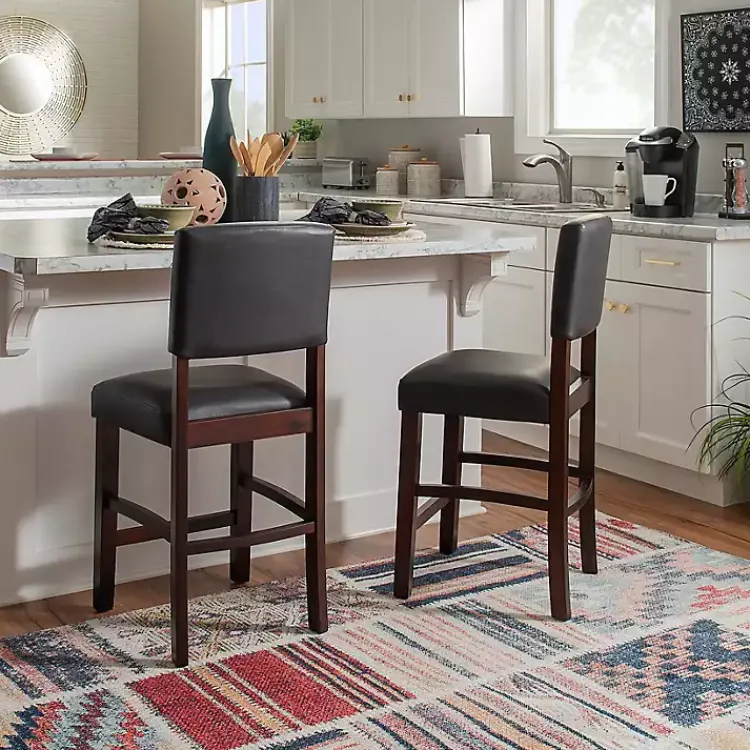 Kirklands Home Bar Stools & Counter Height Stools|Sydney Espresso Counter Stool Brown