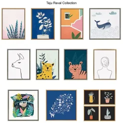 Kirklands Home Canvas Art|Sylvie Going in Circles Canvas Prints, Set of 2