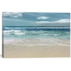 Kirklands Home Canvas Art|Symphony of the Sea Giclee Canvas Art Print, 26x18 Blue