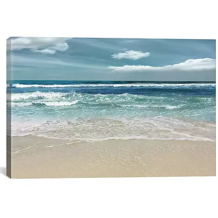 Kirklands Home Canvas Art|Symphony of the Sea Giclee Canvas Art Print, 26x18 Blue