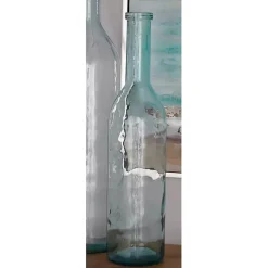 Discount Tall Farmhouse Glass Bottle Vase, 30 in. Vases