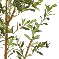 Hot Tall Potted Olive Branch Tree, 82 in. Trees & Topiaries
