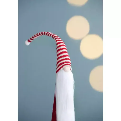 Outlet Tall Red and White Santa Gnomes, Set of 4 Christmas Decorations
