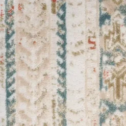 Kirklands Home Area Rugs|Talula Teal Bohemian Vintage Area Rug, 5x7