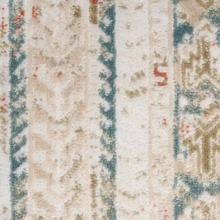 Kirklands Home Area Rugs|Talula Teal Bohemian Vintage Area Rug, 5x7