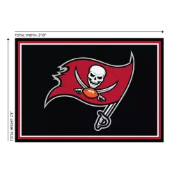 Kirklands Home Area Rugs|Tampa Bay Buccaneers Area Rug, 3x4