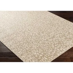 Kirklands Home Outdoor Rugs|Tan Amur Outdoor Rug, 5x7