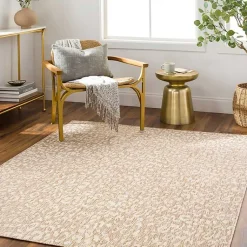Kirklands Home Outdoor Rugs|Tan Amur Outdoor Rug, 6x9