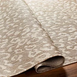 Kirklands Home Outdoor Rugs|Tan Amur Outdoor Rug, 7x10