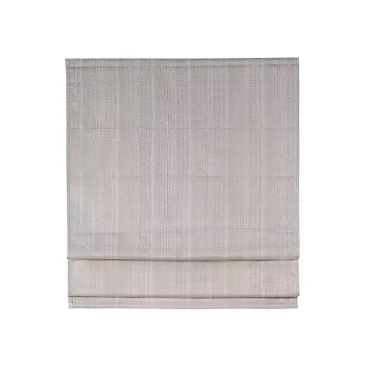 Kirklands Home Curtains & Drapes|Basketweave Cordless Roman Shade, 35 in. Tan