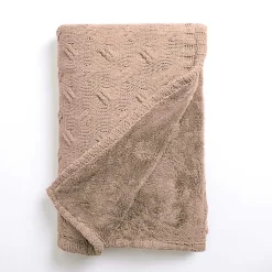 Sale Chenille Cable Knit Throw Blankets & Throws