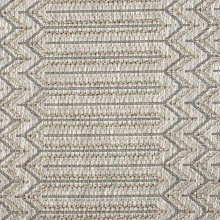 Kirklands Home Area Rugs|Chevron Indoor/Outdoor Area Rug, 7x9 Tan