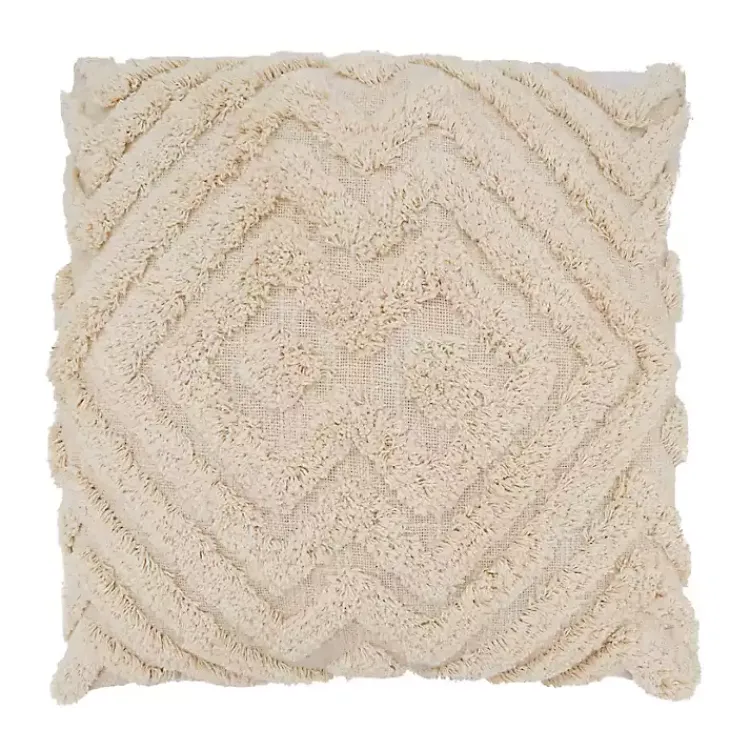 Outlet Chevron Tufted Pillow Pillows