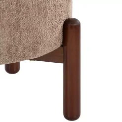 Kirklands Home Benches & Ottomans|Daniella Storage Ottoman Tan