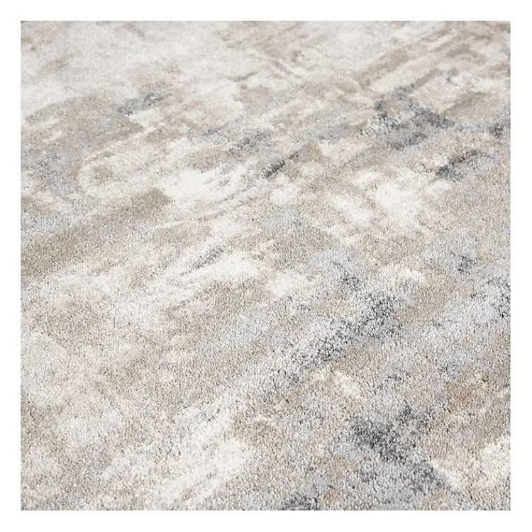 Kirklands Home Area Rugs|Tan Edward Abstract Area Rug, 5x7