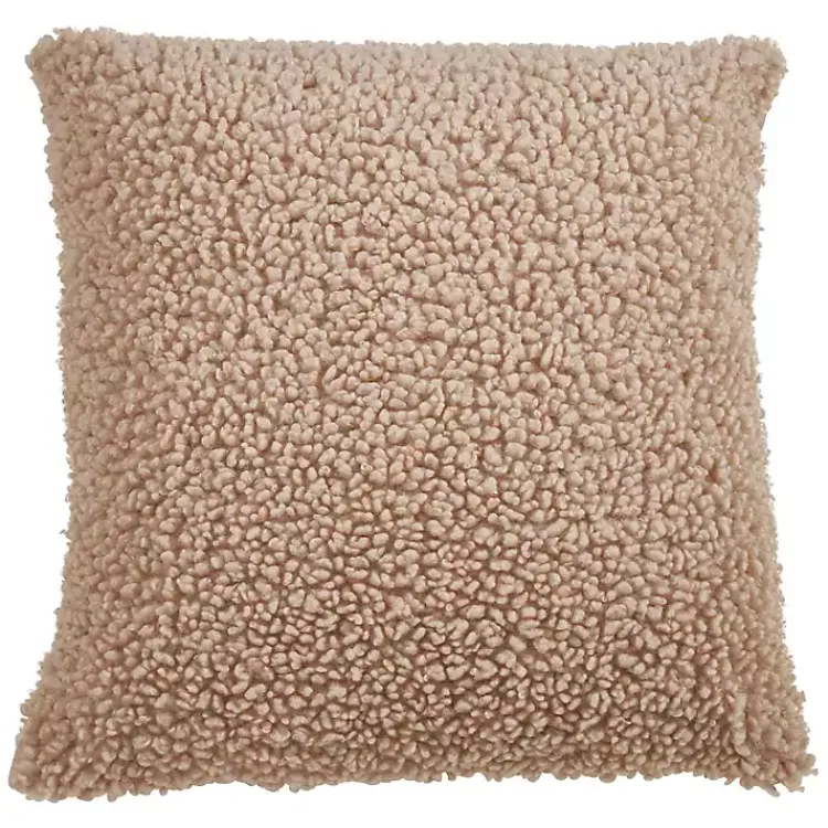 Faux Lamb Fur Pillow Pillows