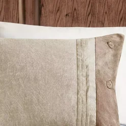 Kirklands Home Comforters|Faux Suede 7-pc. King Comforter Set Tan