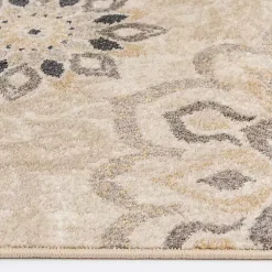 Kirklands Home Area Rugs|Floral Mini Medallions Area Rug, 5x7 Tan