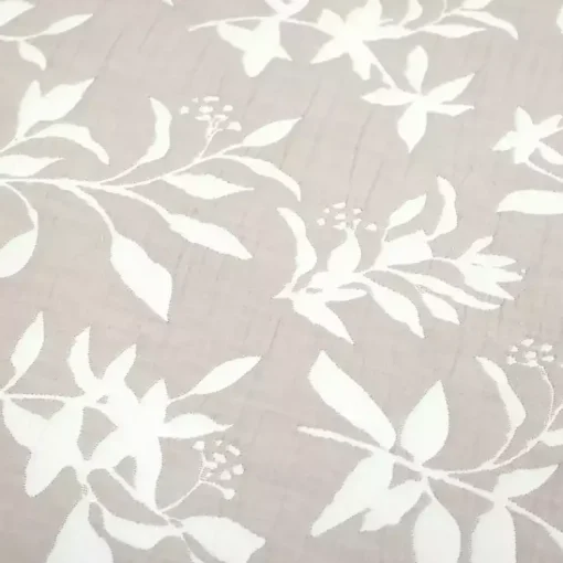 Kirklands Home Quilts|Tan Floral Reversible 3-pc. Full/Queen Quilt Set