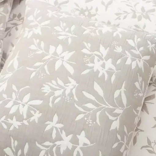 Kirklands Home Quilts|Tan Floral Reversible 3-pc. Full/Queen Quilt Set