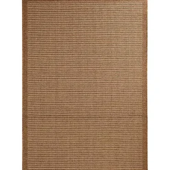 Kirklands Home Outdoor Rugs|Gather Indoor/Outdoor Area Rug, 5x7 Tan
